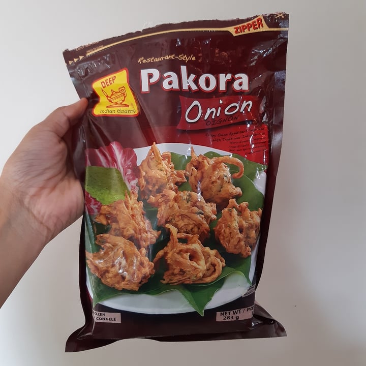 photo of Deep Indian Gourmet Onion Pakora shared by @meghna22 on  23 Jan 2021 - review