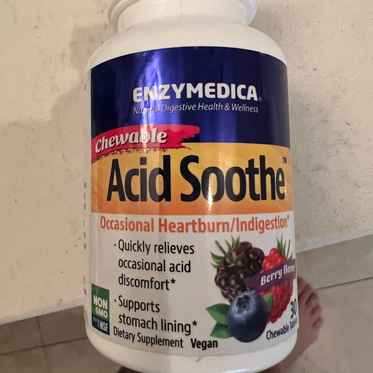 Enzymedica Chewable Acid Soothe Reviews | abillion