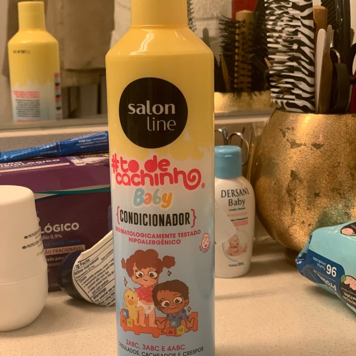 review photo of Salon line Tô de cachinho Condicionador Baby shared by @melisacarneiro on 14 May 2022 - review