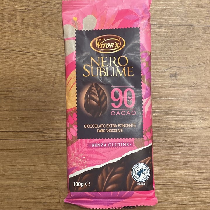 review photo of Witor’s Cioccolato extra fondente 90% shared by @annalisazamengo on 14 Jan 2022 - review
