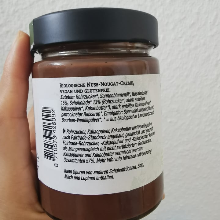 photo of Brinkers La Vida Vegan Crema de Avellanas y Chocolate shared by @magshh on  20 Jul 2022 - review