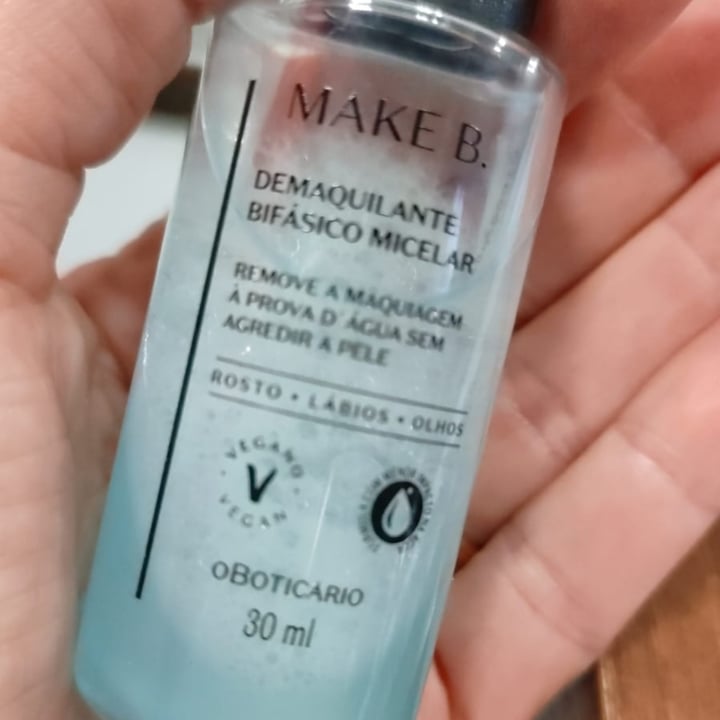 review photo of Make B demaquilante bifásico shared by @rosario59 on 11 May 2022 - review