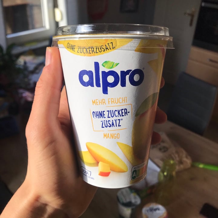 review photo of Alpro Mango Yogurt (No Added Sugars) shared by @david- on 08 Jan 2021 - review