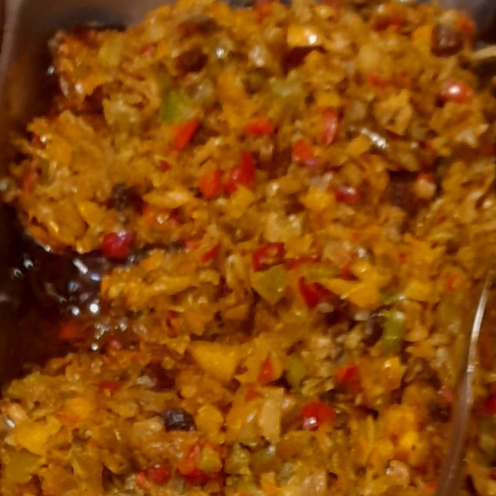 review photo of Nampin Restaurante Vegetariano e Vegano Beringela recheada com pi.então e uva passa shared by @lucimeire on 10 May 2022 - review
