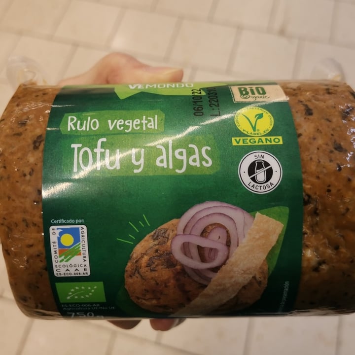 review photo of Vemondo Rulo Vegetal Tofu Y Algas shared by @sanm on 26 May 2022 - review