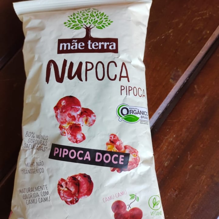 review photo of Mãe Terra Nupoca Pipoca Doce Sabor Camu Camu shared by @indiandrade on 19 Apr 2022 - review
