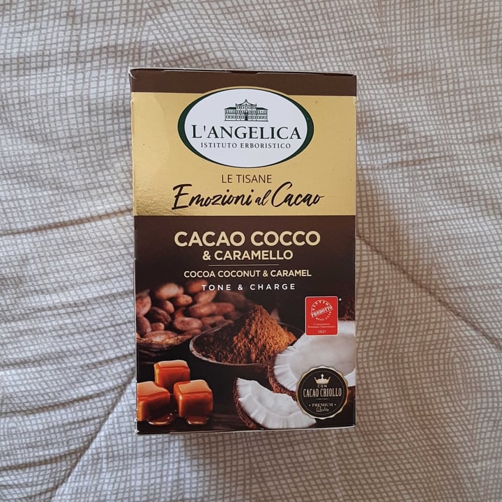 review photo of L'angelica Infuso cacao cocco e caramello shared by @vegisg00d on 26 Apr 2022 - review