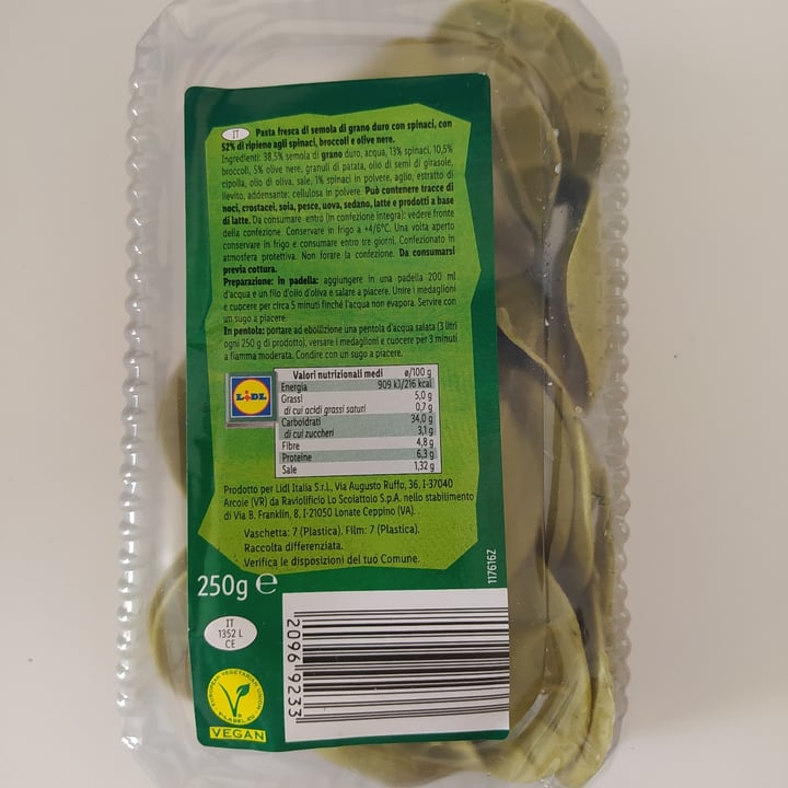 review photo of Vemondo Medaglioni Agli Spinaci, Broccoli E Olive shared by @nathalych on 01 Jun 2022 - review