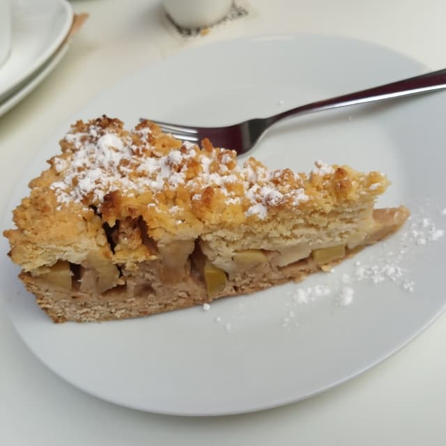 Foto do prato “Tarta de manzana”