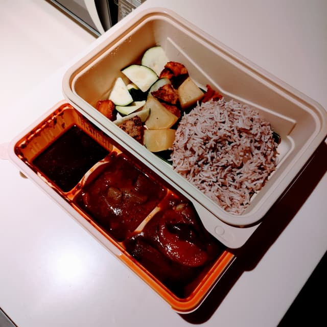 Foto do prato “Pinxin Nasi Kandar”