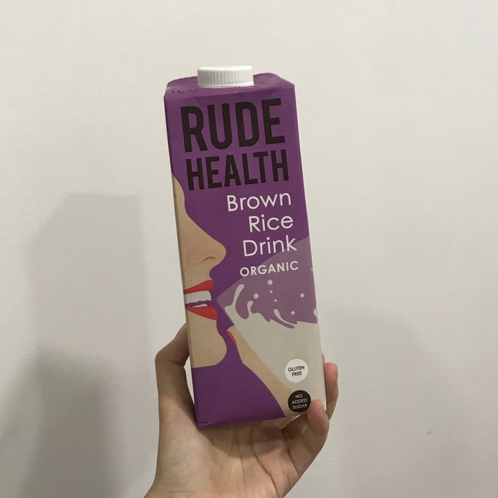 photo of Rude health Brown rice drink shared by @qwtho on  19 Jun 2021 - review
