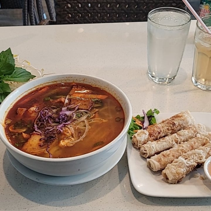 review photo of Tamarind Vietnamese Grill & Noodle House Hue spicy tofu soup (GF) shared by @jackierae on 27 Jul 2021 - review
