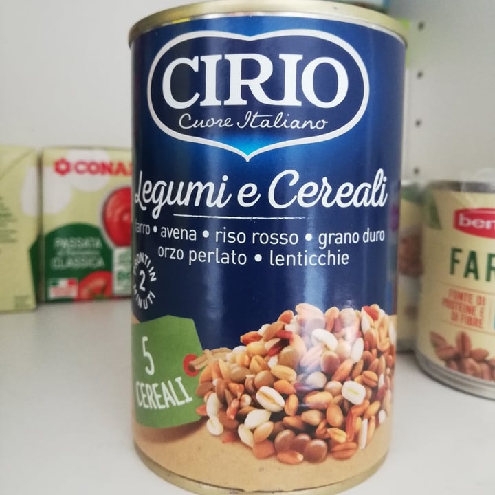 photo of Cirio Legumi e Cereali shared by @sarahconlacca on  21 Apr 2022 - review