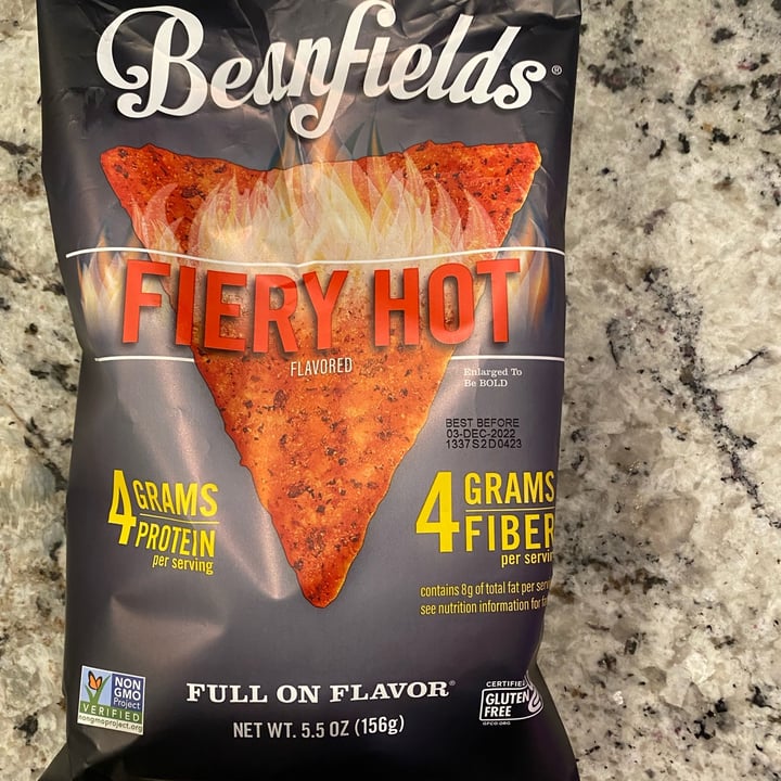 photo of Beanfields Firey Hot shared by @baby-vegan on  23 Feb 2022 - review