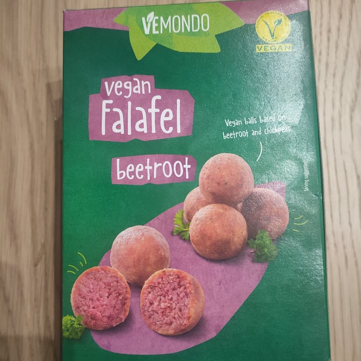 photo of Vemondo Vegan Falafel Beetroot shared by @agnetrem on  31 Mar 2022 - review