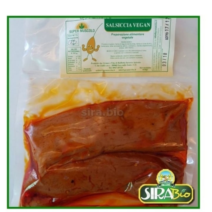 photo of Sira bio Salsiccia vegana shared by @ciry on  09 Apr 2022 - review