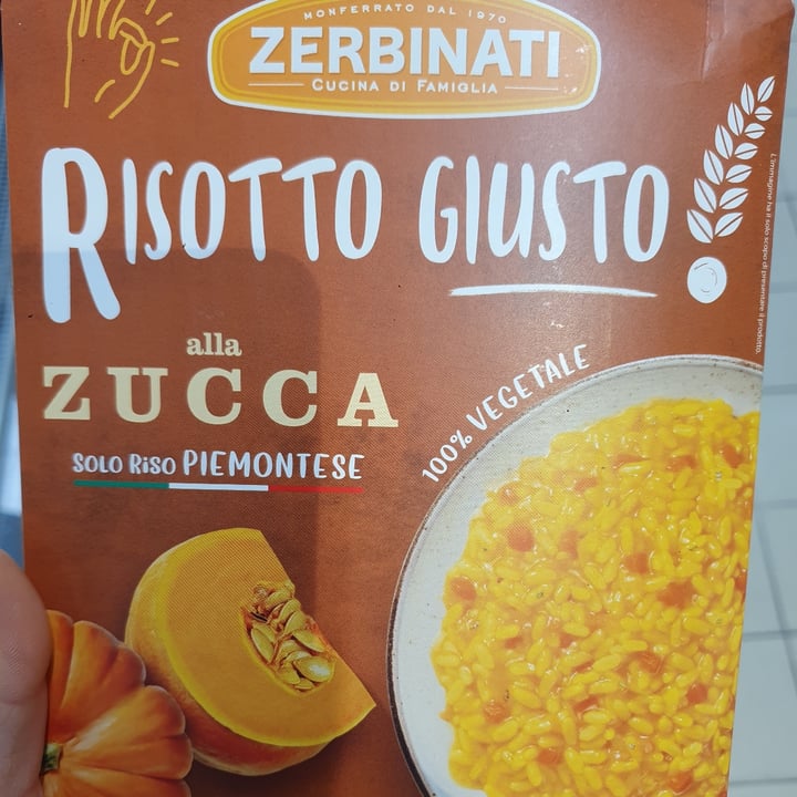 photo of Zerbinati Risotto alla zucca shared by @lindasunny on  12 Apr 2022 - review