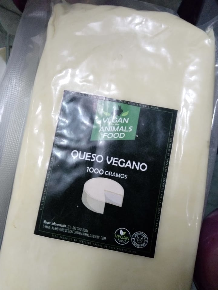 review photo of Vegan for the Animals Food Queso vegano shared by @paola2pv on 24 Aug 2019 - review