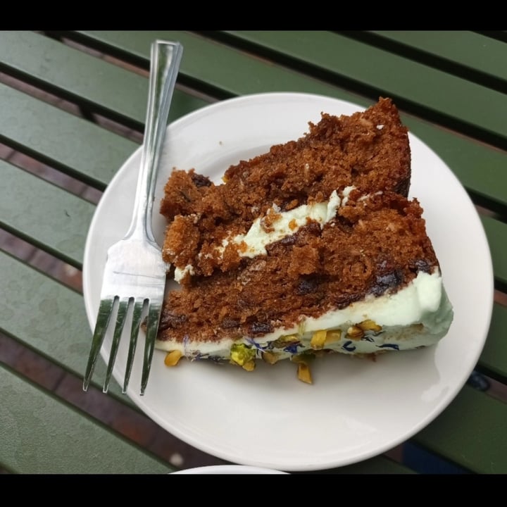 photo of The Bluecoat Courgette and Pistachio cake shared by @clauliverpool on  24 Apr 2022 - review