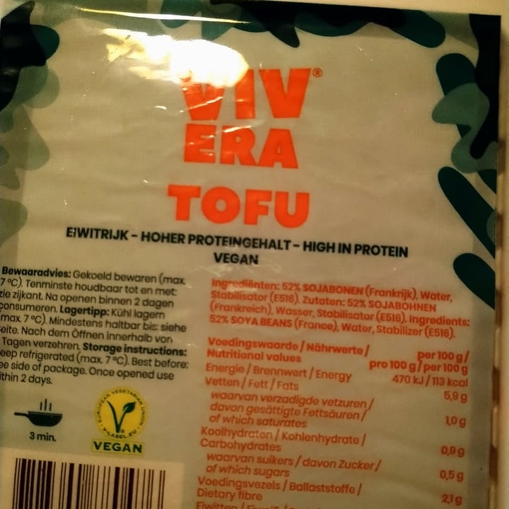 photo of Vivera Tofu shared by @walkabout-veg on  21 Feb 2022 - review