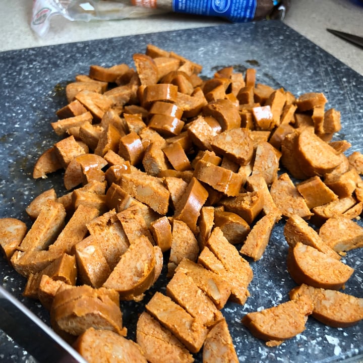 photo of Simple Truth Plant Based Meatless Chorizo Sausage shared by @steffensenskitchen on  18 Jul 2020 - review