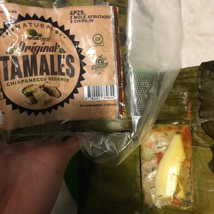 photo of Yerbabuena Tamales chiapanecos shared by @dh on  03 Aug 2022 - review