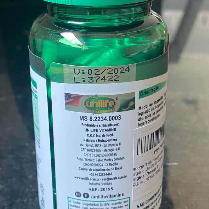 review photo of Unilife Vitamins Omega 3 shared by @vantanese on 23 Apr 2022 - review