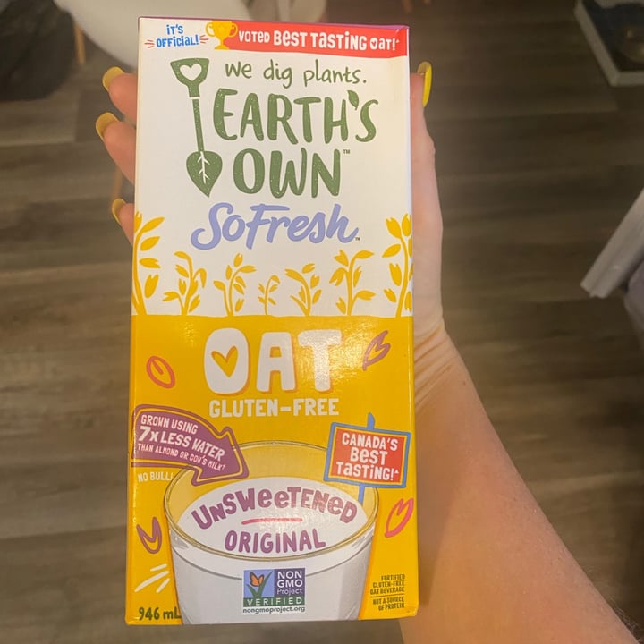 review photo of Earth's Own So Fresh Oat Unsweetened Vanilla Beverage shared by @pipsqueak87 on 27 Aug 2021 - review