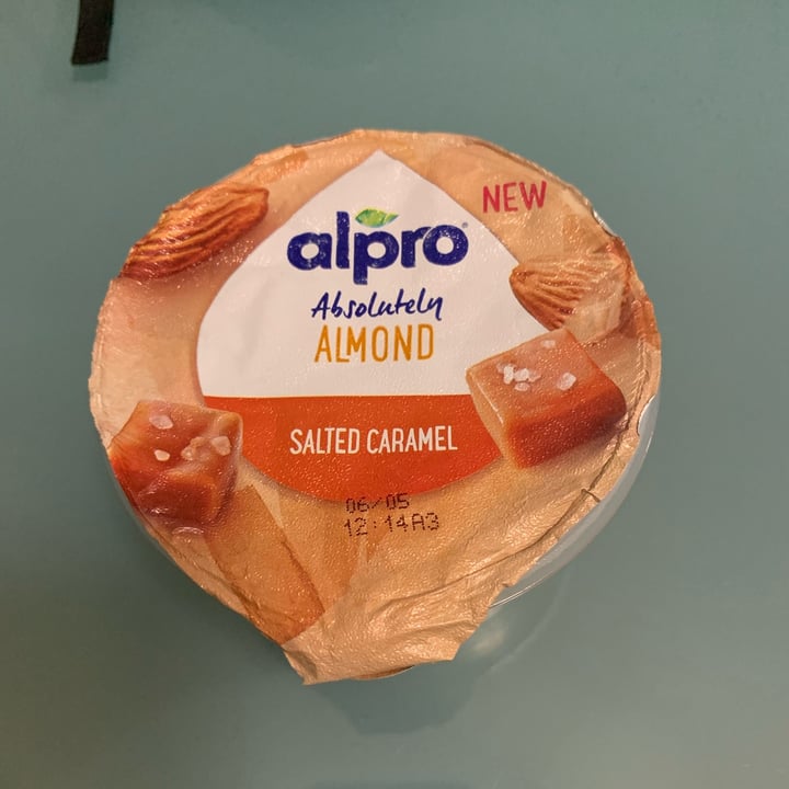 photo of Alpro Absolutely almond salted caramel shared by @vanessalb on  02 May 2022 - review