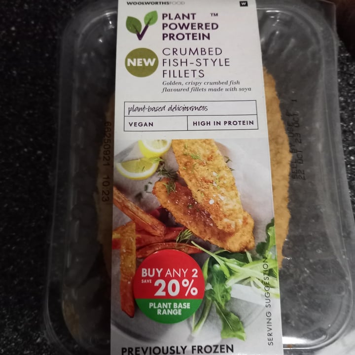 photo of Woolworths Food Crumbed Fish-Style fillets shared by @colleenc on  01 Nov 2021 - review