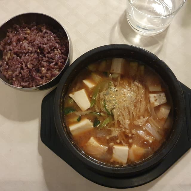 菜肴“soybean paste soup”的照片