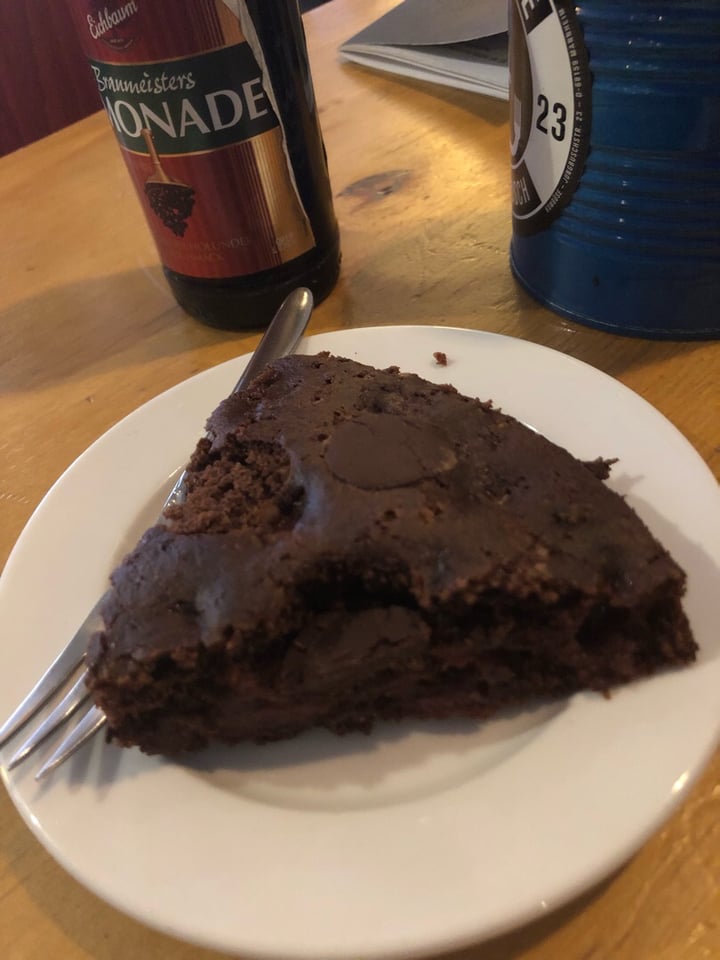 photo of Kombüse - Vegetarische Küche Chocolate-cherry cake shared by @jaga94 on  28 May 2019 - review
