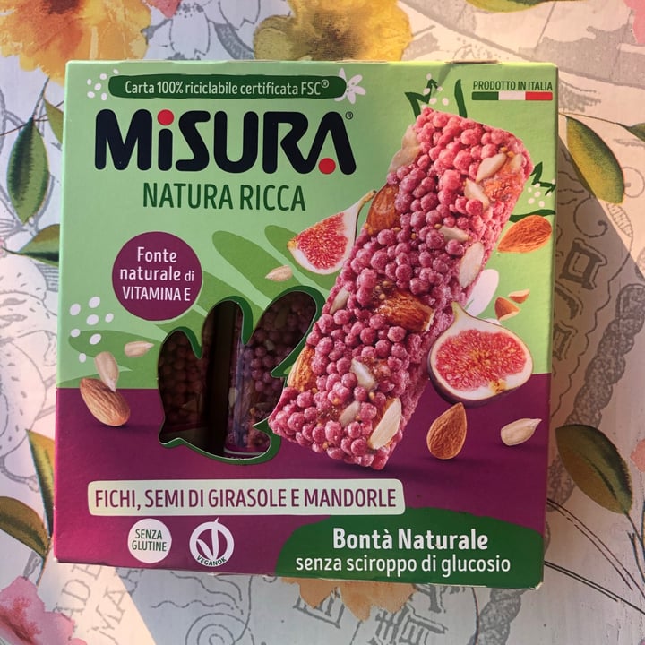 photo of Misura Barretta fichi semi di girasole e mandorle - Natura Ricca shared by @al25 on  18 Oct 2021 - review