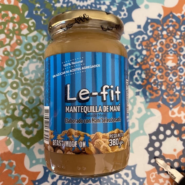 photo of Le-Fit Mantequilla De Mani Natural shared by @ramix on  07 Mar 2021 - review