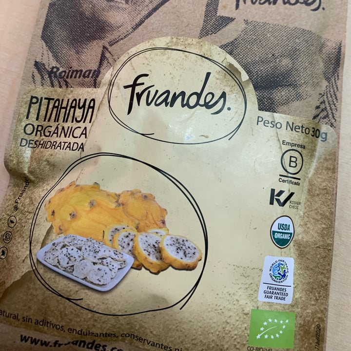 review photo of Fruandes pitahaya organica deshidrata shared by @elydrk on 18 Jan 2022 - review