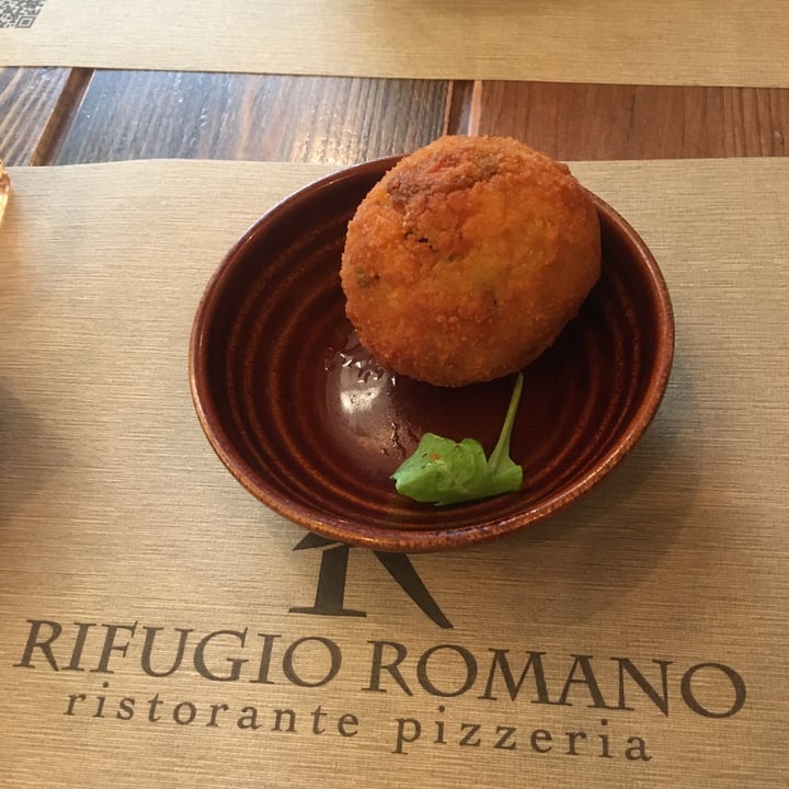 photo of Rifugio Romano Arancino Vegan shared by @valedv on  17 Nov 2022 - review