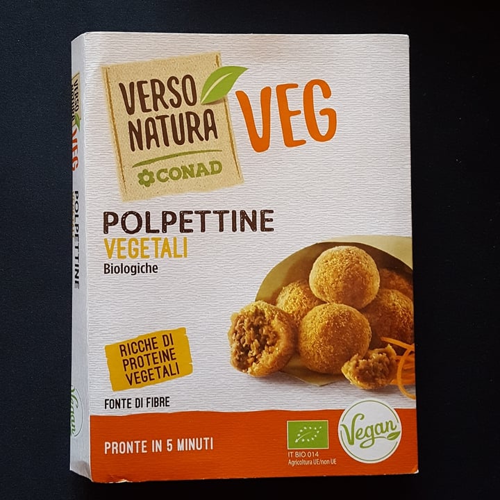 review photo of Verso Natura Conad Veg Polpettine vegetali biologiche shared by @98percentofu on 12 May 2022 - review