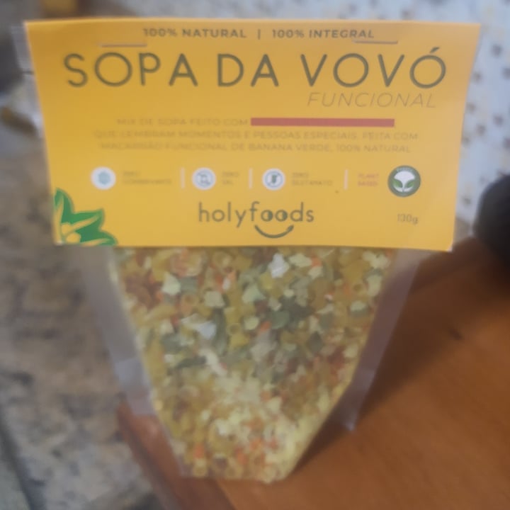 review photo of Holy Foods Ltda. Sopa da Vovó shared by @fabianerocha on 09 May 2022 - review