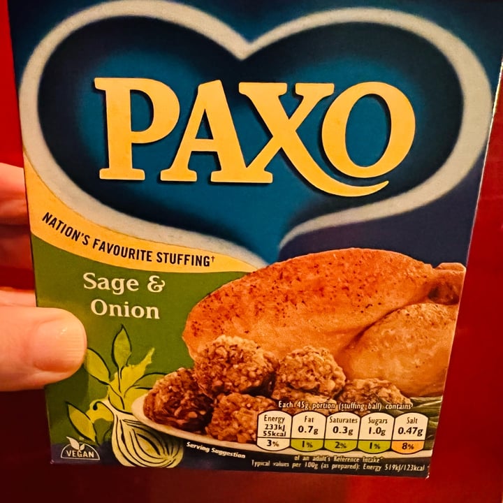 photo of Paxo Sage and Onion Stuffing shared by @joamit on  14 Nov 2022 - review