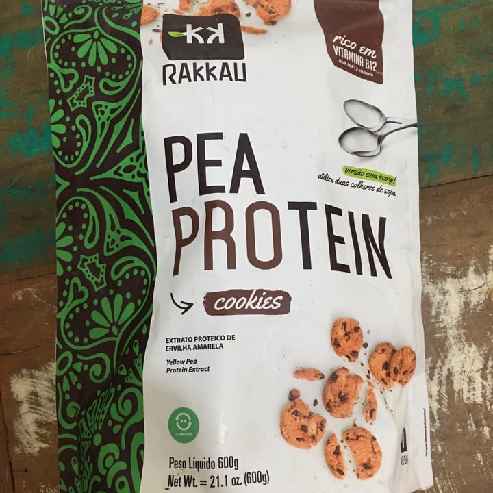 photo of Rakkau Pea Protein Cookies shared by @maynutriveg on  07 Aug 2021 - review