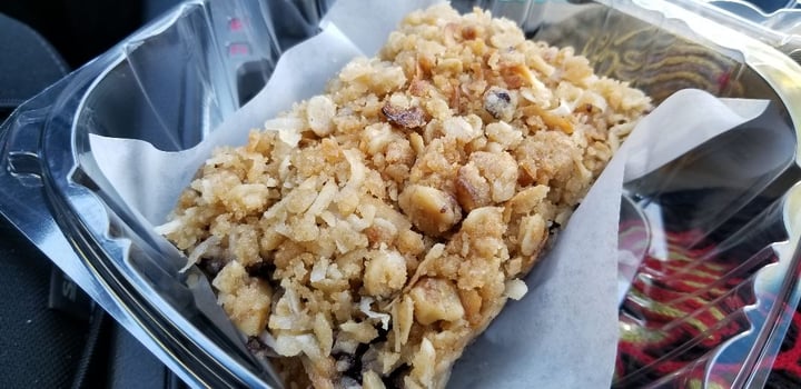 review photo of Good Earth Restaurant Blueberry oatmeal bar shared by @amyleinen on 12 Sep 2018 - review