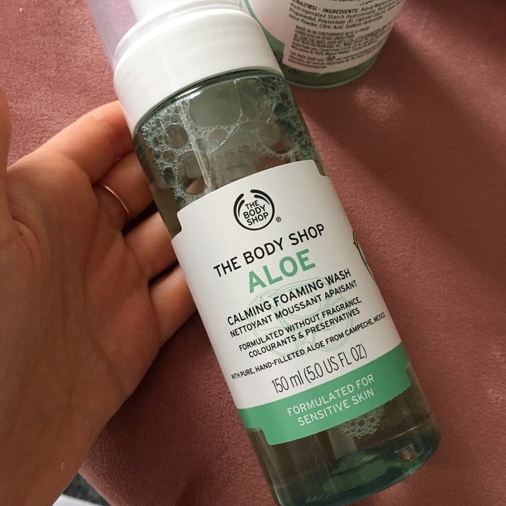 photo of The Body Shop Aloe foaming face wash shared by @medi on  18 Oct 2020 - review