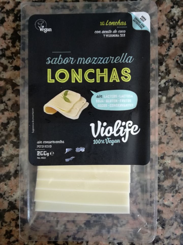 photo of Violife Lonchas sabor Mozzarella shared by @anneta on  22 Jul 2019 - review