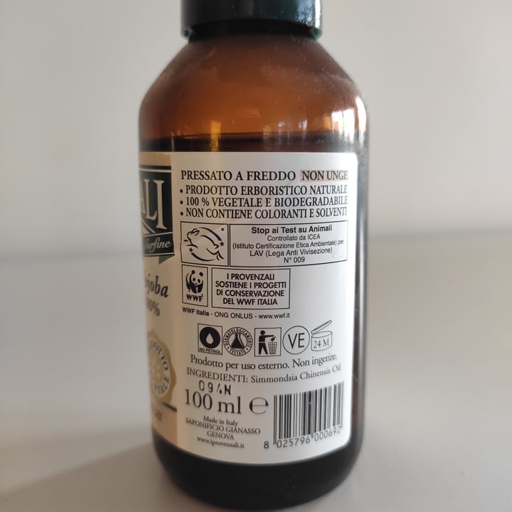 review photo of I Provenzali Olio Di Jojoba - Puro Al 100% shared by @lafranci85 on 26 Apr 2022 - review