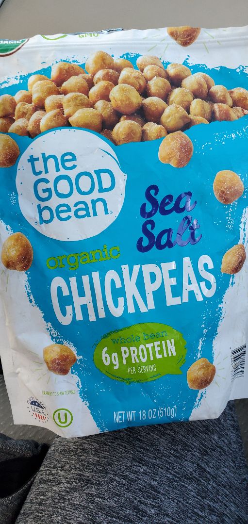 photo of The Good Bean Crunchy Sea Salt Chickpeas shared by @lysa24r on  16 Jan 2020 - review