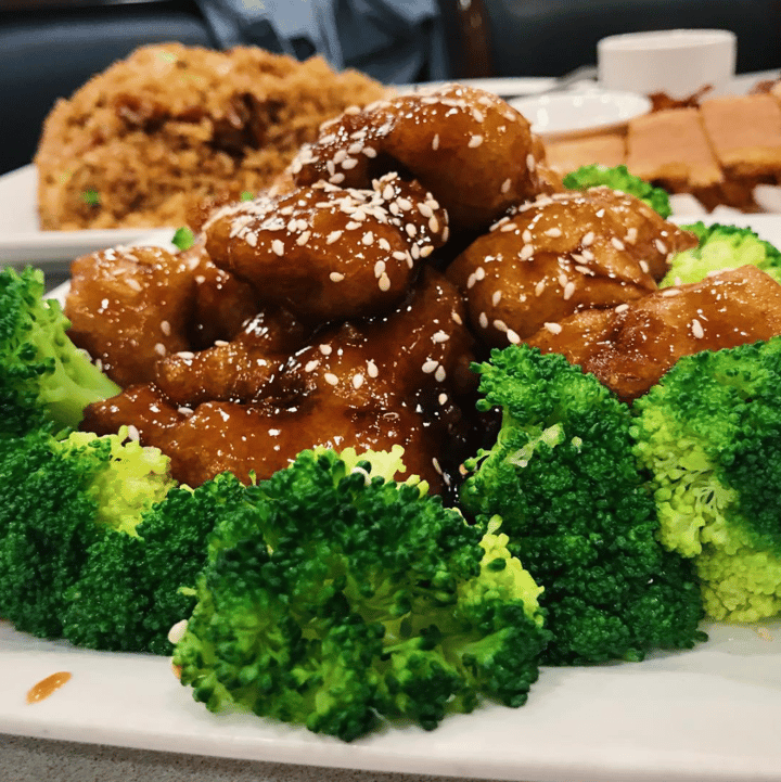 review photo of The Original Buddha Bodai Sesame Chicken with Broccoli shared by @jamievaldez on 28 Feb 2018 - review
