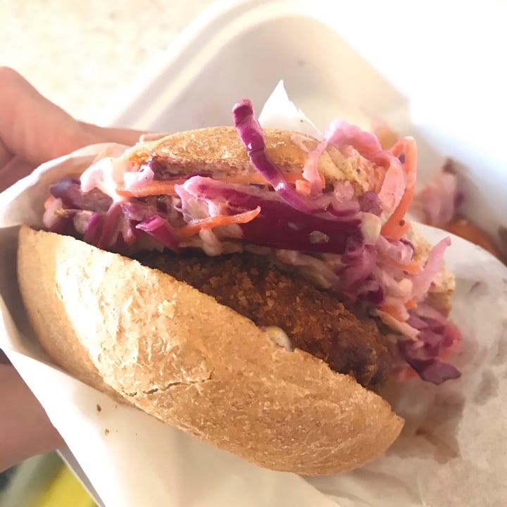 photo of Native Foods Cafe Nashville Hot Chicken Sandwich shared by @mallory17 on  12 Oct 2020 - review