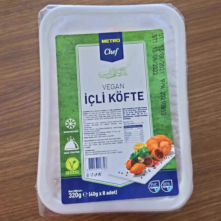 photo of Metro Chef Vegan içli Köfte shared by @abdallahvegan on  20 Sep 2021 - review