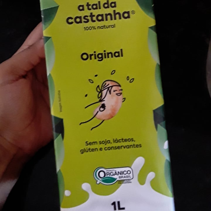 photo of A Tal da Castanha Bebida vegetal shared by @brunamendes on  16 Apr 2022 - review