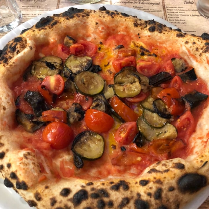 photo of Pizzeria Pala e Matterello Pizza vegetariana shared by @clau on  13 Mar 2022 - review